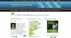 Desktop Screenshot of counseling4christians.com