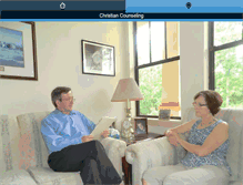 Tablet Screenshot of counseling4christians.com